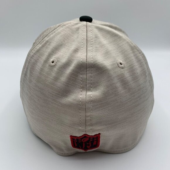 Arizona Cardinals Retro Beige Black New Era 39Thirty Stretch Fitted Hat M/L New - Picture 3 of 5